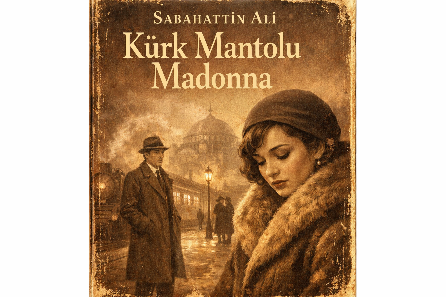 Kürk Mantolu Madonna kitap kapağı