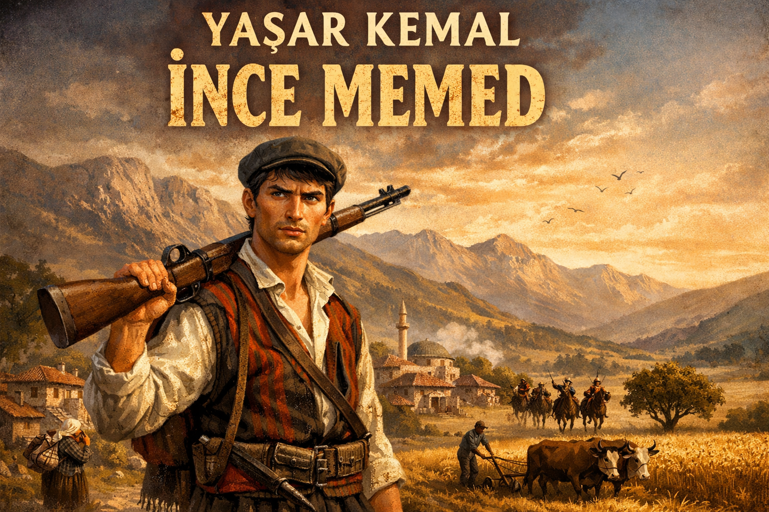 İnce Memed kitap kapağı